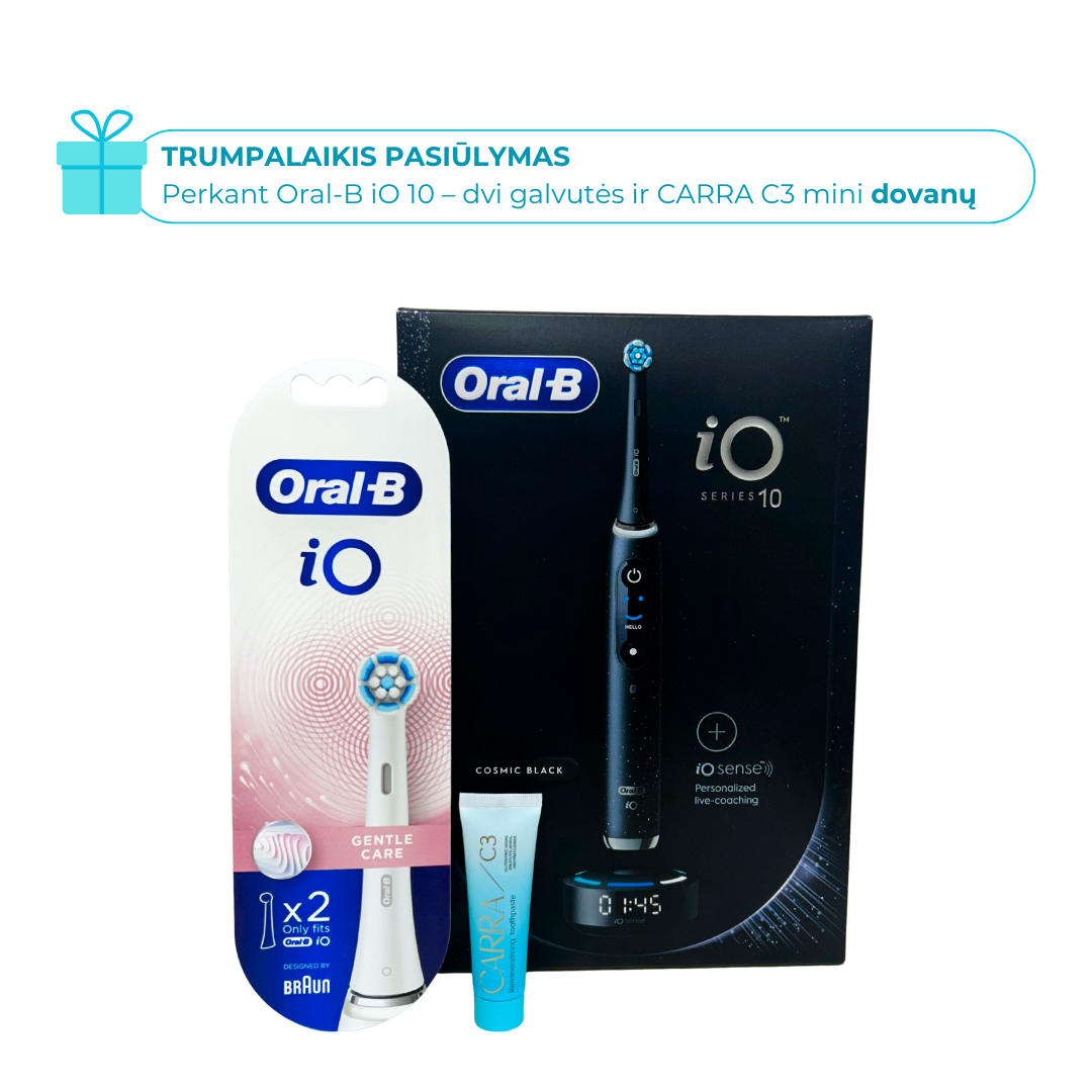 ORAL-B iO10 elektrinis dantų šepetėlis