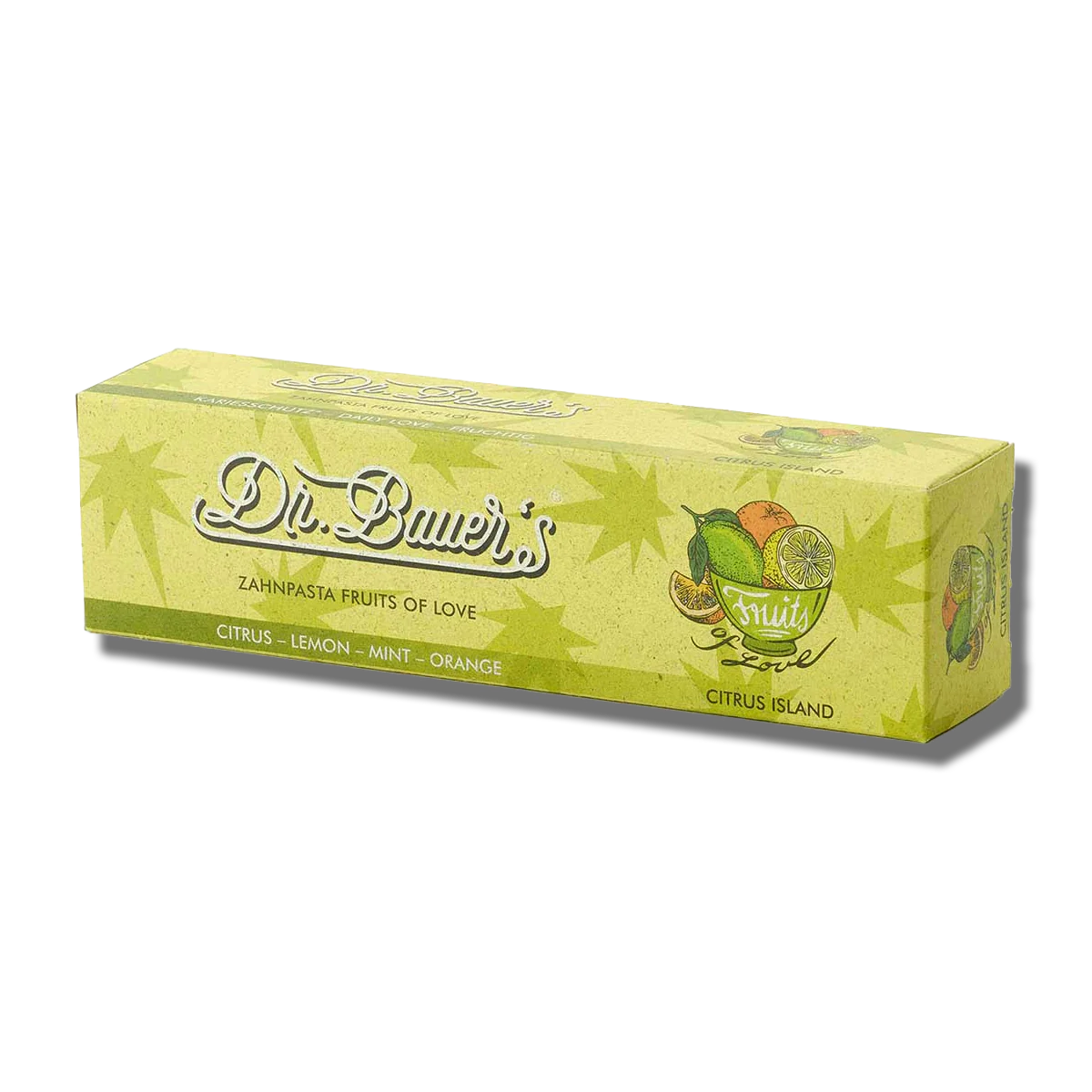 Dr. Bauer's Fruits of Love Citrusinių vaisių skonio dantų pasta - Image 4